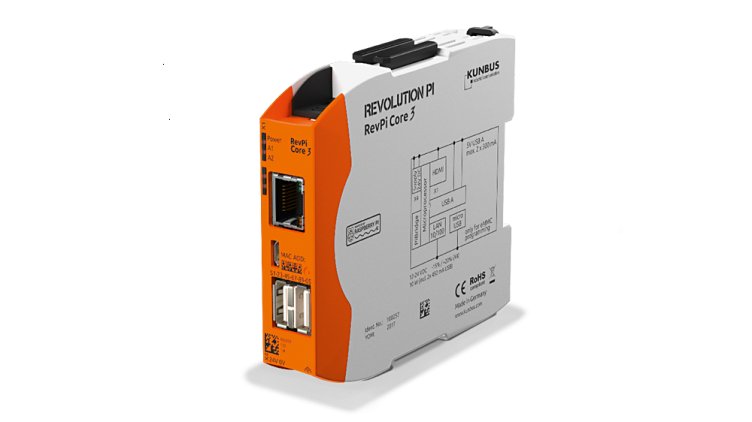RevolutionPi RevPi Core 3 von der Firma Kunbus. (Bild: Pilz) RevolutionPi RevPi Core 3 von der Firma Kunbus. (Bild: Pilz)