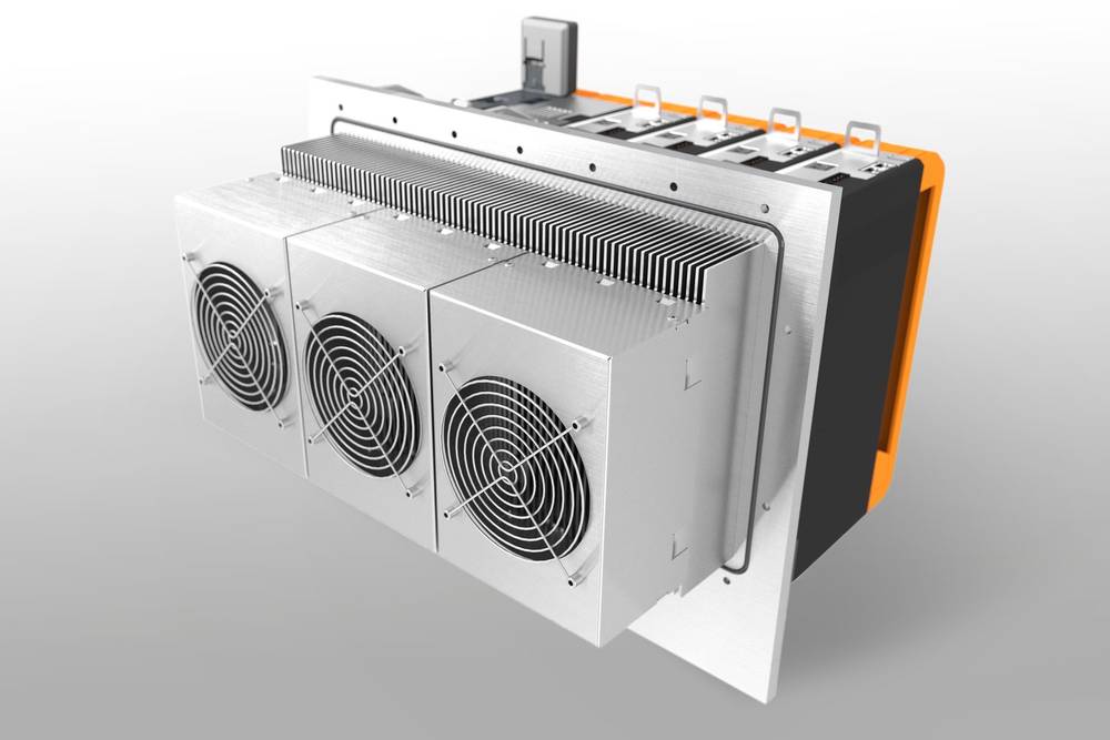 Der Servoverstärker ACOPOS P3 mit Durchsteckkühler oder Cold-Plate-Kühlung Servoverstärker ACOPOS P3