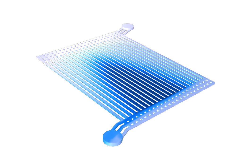 Analyse mit dem neuen Fuel Cell & Electrolyzer Module Fuel Cell & Electrolyzer Module von Comsol