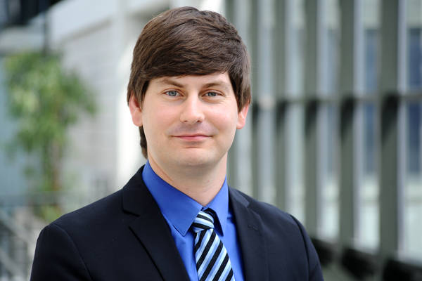 André Häusler, Teamleiter für das Mikrofügen von metallischen Werkstoffen am Fraunhofer ILT. André Häusler, Teamleiter für das Mikrofügen von metallischen Werkstoffen am Fraunhofer ILT.