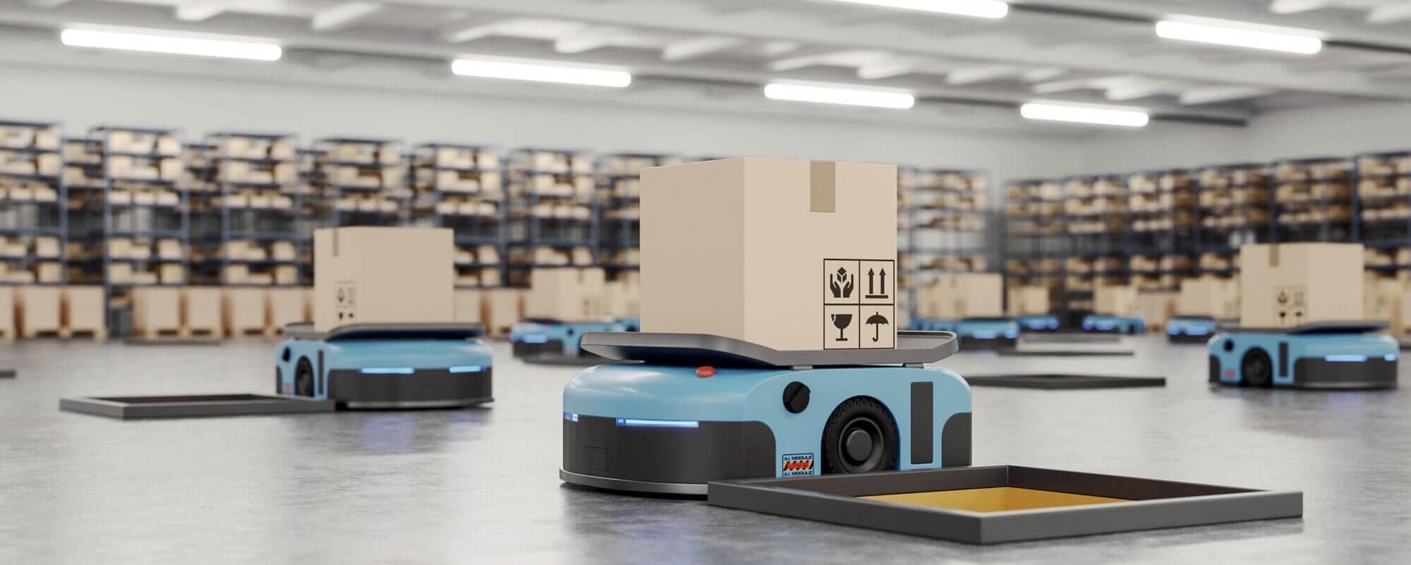 Fahrerloses Transportsystem, FTS Fahrerloses Transportsystem, FTS