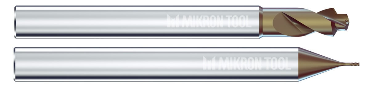 Zerspanungswerkzeuge von Mikron Tool: CrazyDrill Hexalobe Zerspanungswerkzeuge von Mikron Tool: CrazyDrill Hexalobe