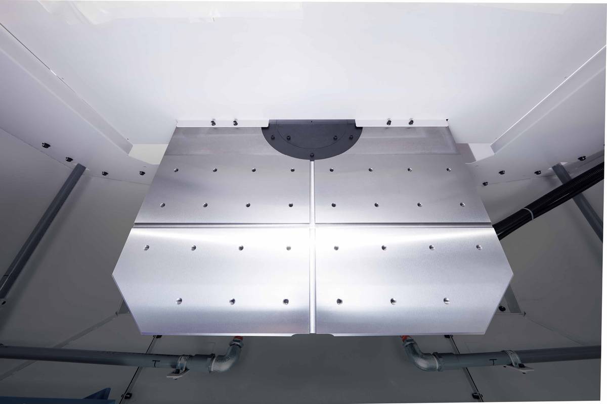 Dreh-Palettentisch der Speedio R650X2 von Brother