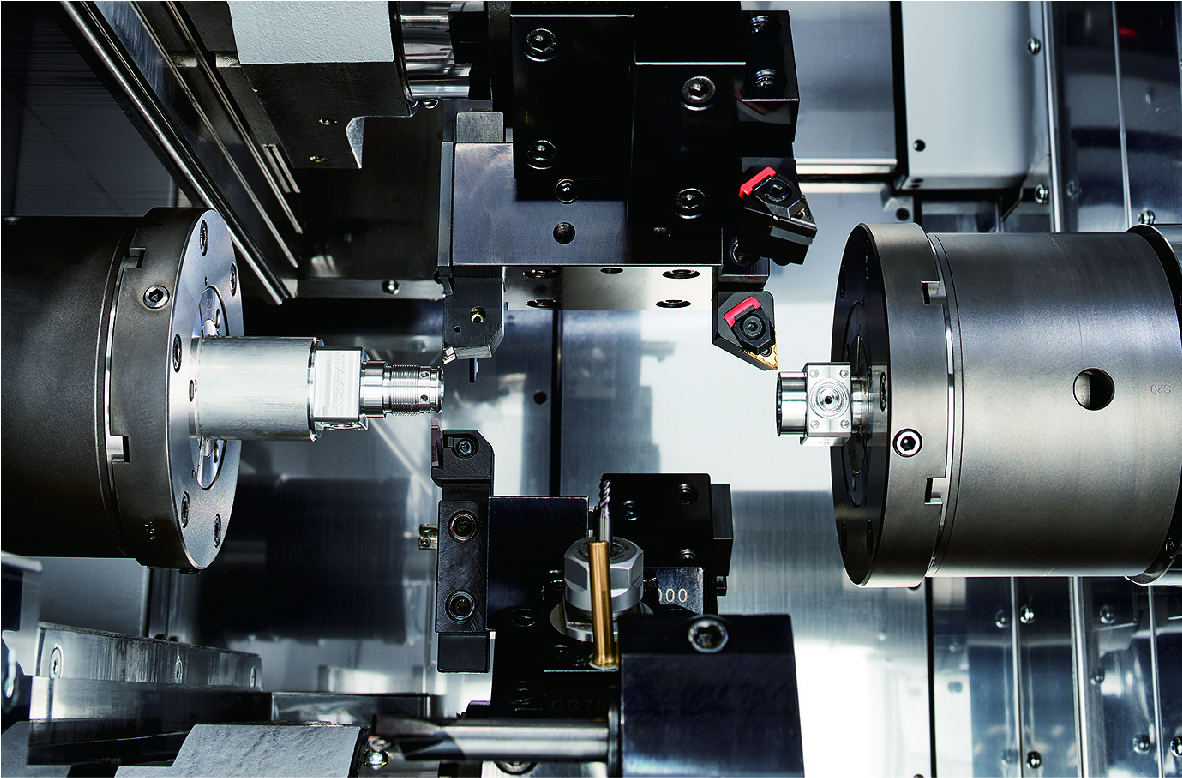 Revolverdrehmaschine Modell ANX von Miyano mit LFV-Technologie Revolverdrehmaschine Modell ANX von Miyano mit LFV-Technologie