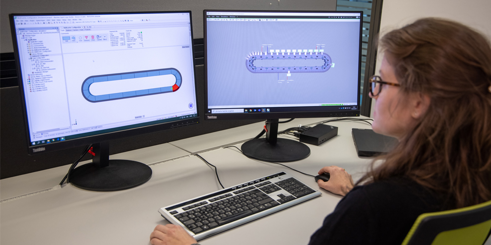Die Steuerung des Lexium MC12 multi carriers erfolgt mit der Softwareumgebung EcoStruxure Machine Expert von Schneider Electric. (Bild: Schneider Electric)