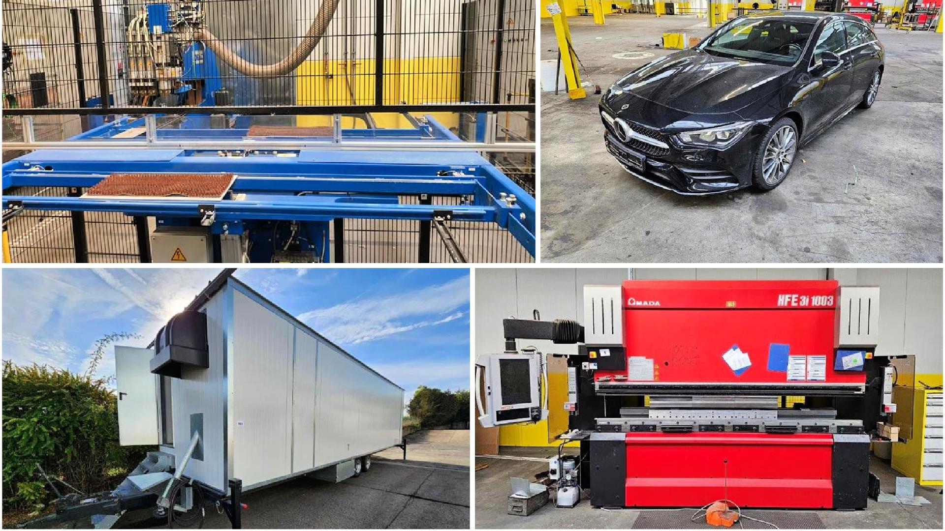 Im Rahmen der Insolvenzauktion eines Herstellers qualitativ hochwertiger, mobiler Hühnerställe werden am 21.11. rund 170 Metallbearbeitungsmaschinen versteigert. Im Rahmen der Insolvenzauktion eines Herstellers qualitativ hochwertiger, mobiler Hühnerställe werden am 21.11. rund 170 Metallbearbeitungsmaschinen versteigert.