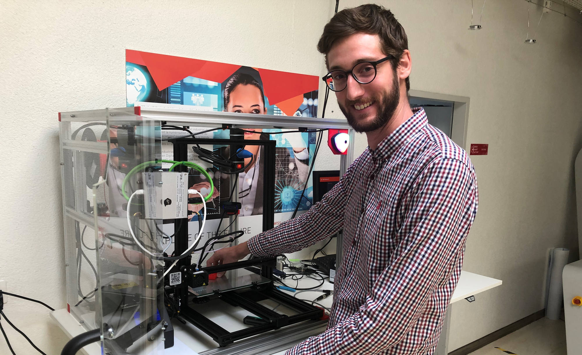 Michael Wendling von der Swiss Smart Factory