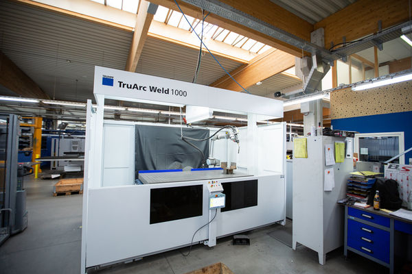 TruArc Weld 1000 von Trumpf: Schweissroboter erledigt monotone Schweissaufträge TruArc Weld 1000 von Trumpf: Schweissroboter erledigt monotone Schweissaufträge