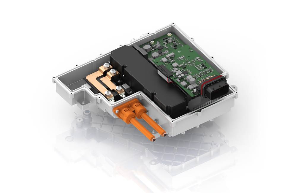 ZF entwickelt und produziert Leistungselektronik mit Siliziumcarbid als Halbleiter für Bordnetze mit 800 Volt Spannung. (Bild: ZF) ZF entwickelt und produziert Leistungselektronik mit Siliziumcarbid als Halbleiter für Bordnetze mit 800 Volt Spannung. (Bild: ZF)