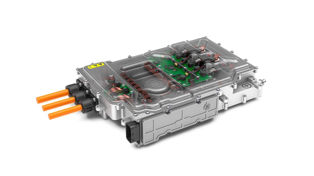 Elektromobilität: Hochvolt-Konverter von ZF Elektromobilität: Hochvolt-Konverter von ZF