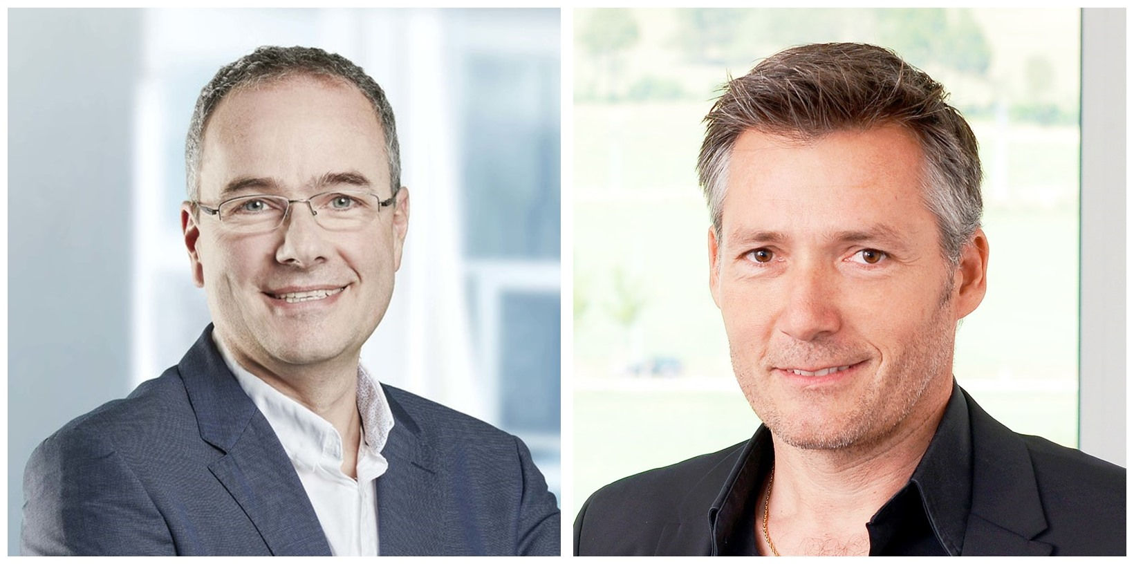 Martin Bühler (links) und Denis Fleury von proAlpha Schweiz AG Martin Bühler (links) und Denis Fleury von proAlpha Schweiz AG